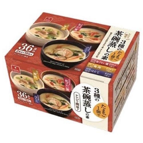 日本好市多限定-ASUZAC三種食材茶碗蒸36食分 ?三種豪華食材?✨