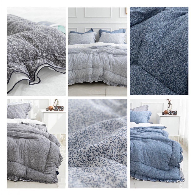 韓國??HOT莫代爾100%密麻花藤蕾絲邊冬被