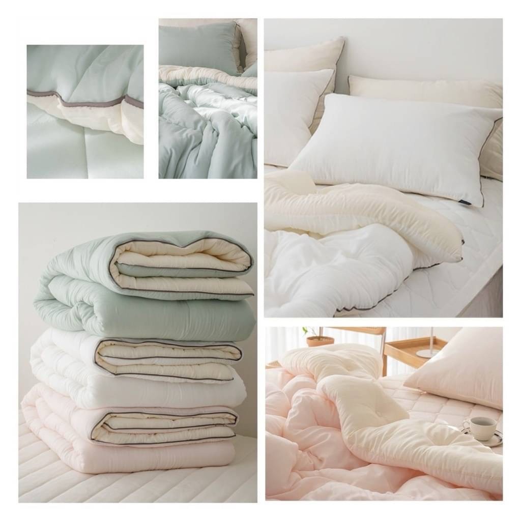 韓國製??莫代爾100%棉花糖素色冬被