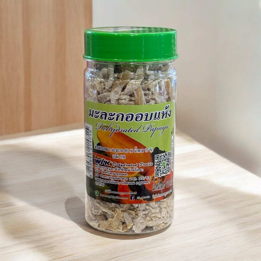 泰國 天然青木瓜果乾 120g