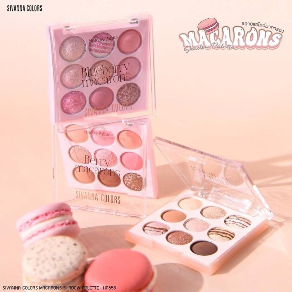 泰國??SIVANNA COLORS 馬卡龍眼影調色盤