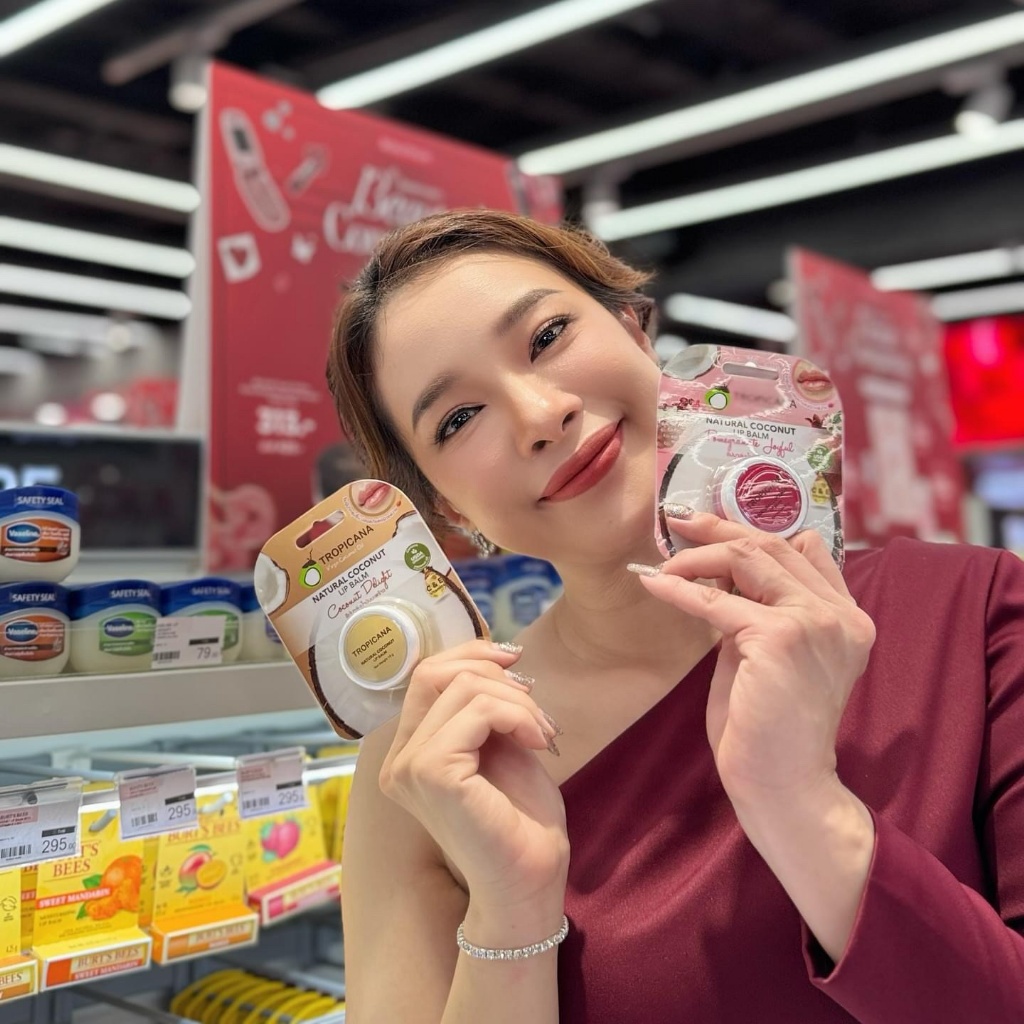 泰國??Tropicana 天然椰子護唇膏10g