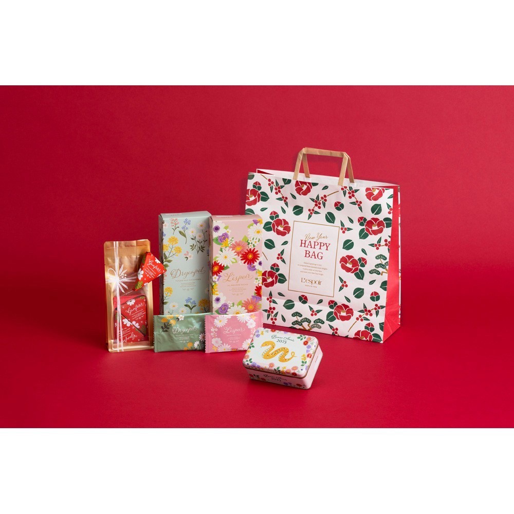 日本2025風月堂 L'espoir 花朵系列福袋