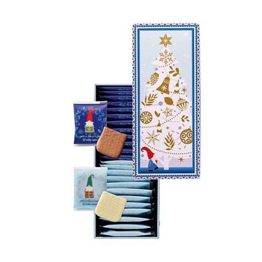 日本Yoku Moku聖誕限定巧克力貓舌餅乾-24入