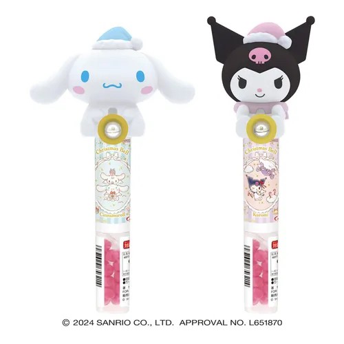 日本卡通聖誕節限定造型糖果發射器