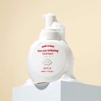韓國 AVCA 不流淚嬰幼兒潔面慕斯 300ml