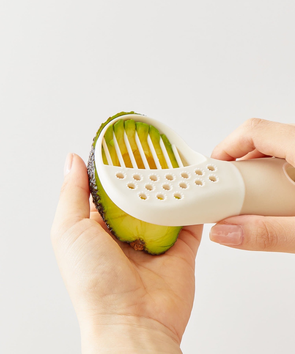 日本??三合一酪梨處理工具