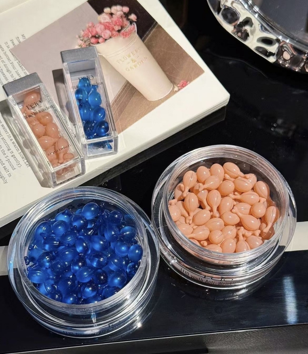 澳洲🇦🇺FEIO煥顏緊緻精華藍色膠囊 青春抗皺精華粉色膠囊(正裝60粒+旅行小漾10粒)【一組70粒】