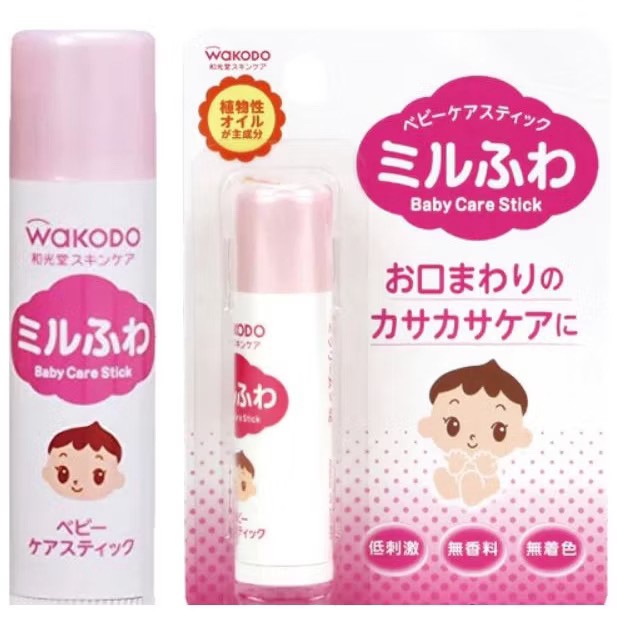 日本??WAKODO和光堂 嬰幼兒 保濕護唇膏 無香5g