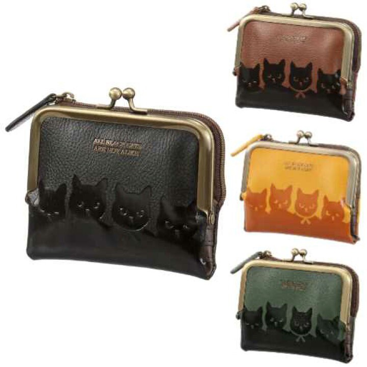 日本??黑貓和風口金零錢包