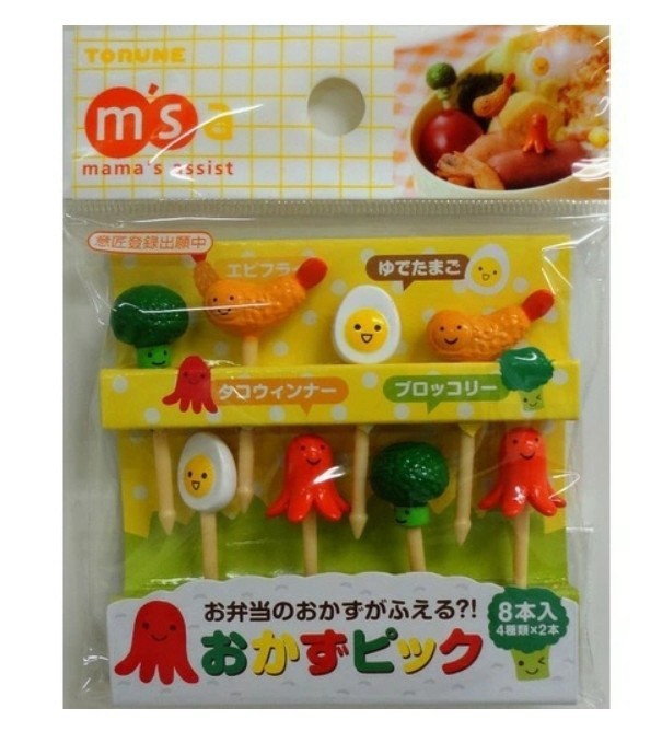 日本TORUNE 造型食物裝飾叉組