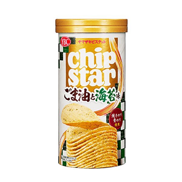 日本??Chip Star 芝麻油海苔風味洋芋片 「一組2罐」