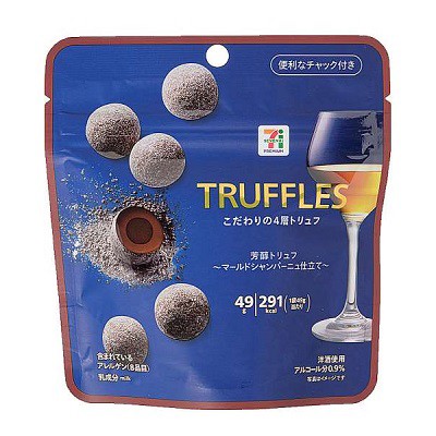 日本??711 松露巧克力 香檳味 49g