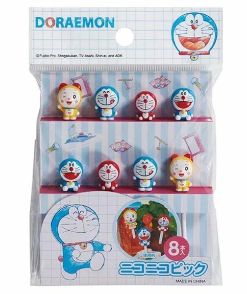 日本 TORUNE 哆啦A夢+哆啦美造型食物叉