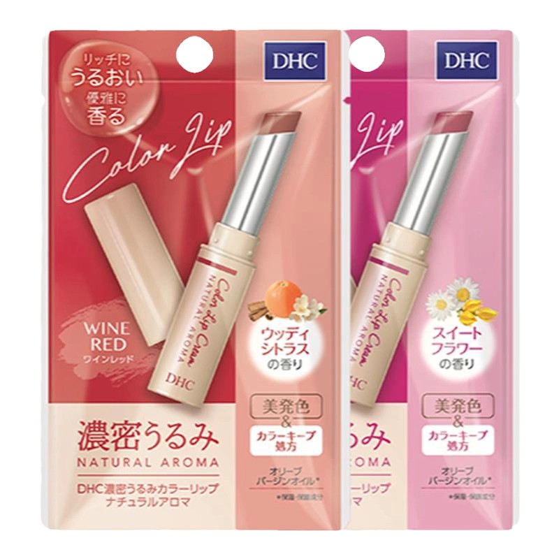 日本??NEW DHC 香味濃密保濕潤色潤唇膏 1.5g