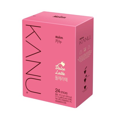 韓國?? KANU 拿鐵17.3g*24條系列