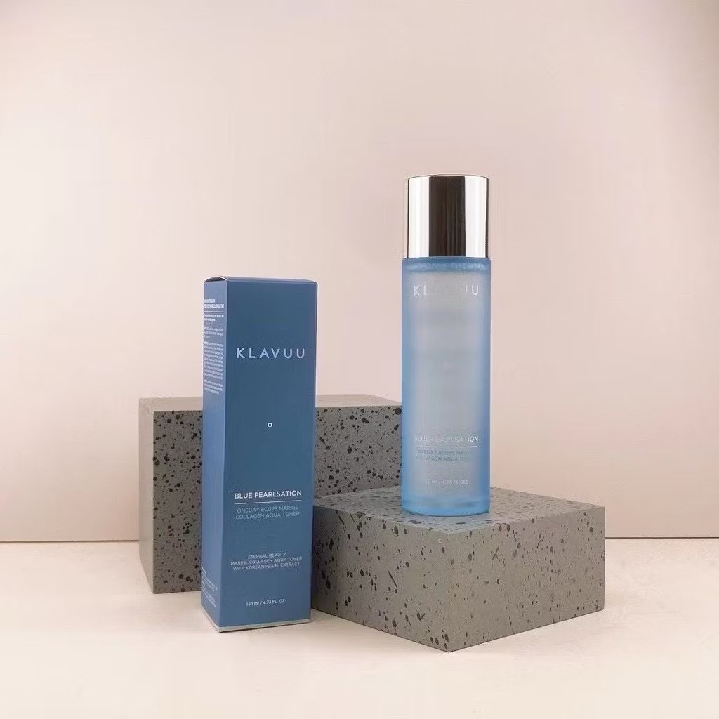 韓國??? KLAVUU Blue Pearlsation 海洋膠原保濕爽膚水 ?140ml
