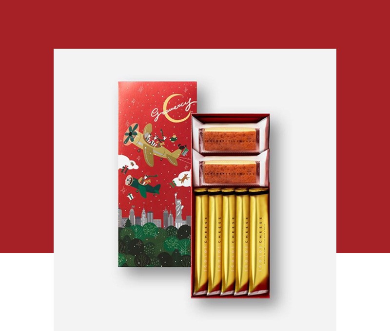 日本??GRAMERCY NEW YORK聖誕節限定濃醇香起司乳酪蛋糕 5入