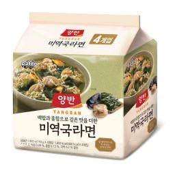 韓國🇰🇷八道 淡菜蛤蜊海鮮湯麵 4入