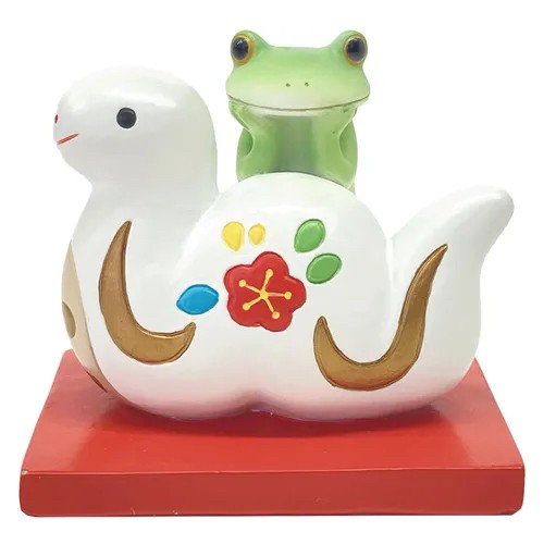 日本??趣味青蛙擺件 Copeau