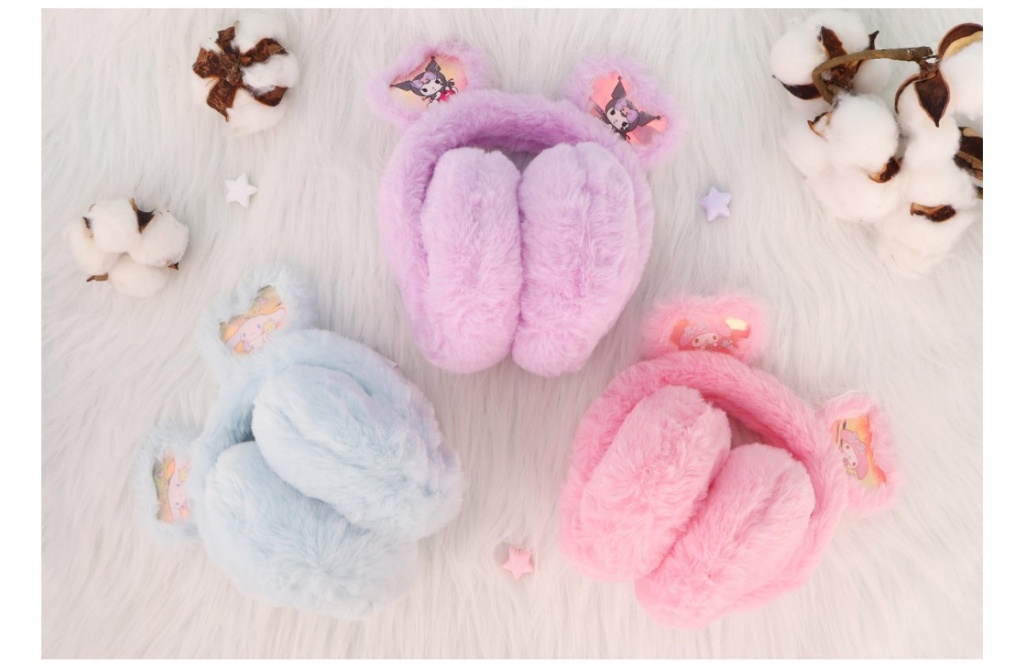 韓國??winghouse 萌趣卡通毛絨耳罩