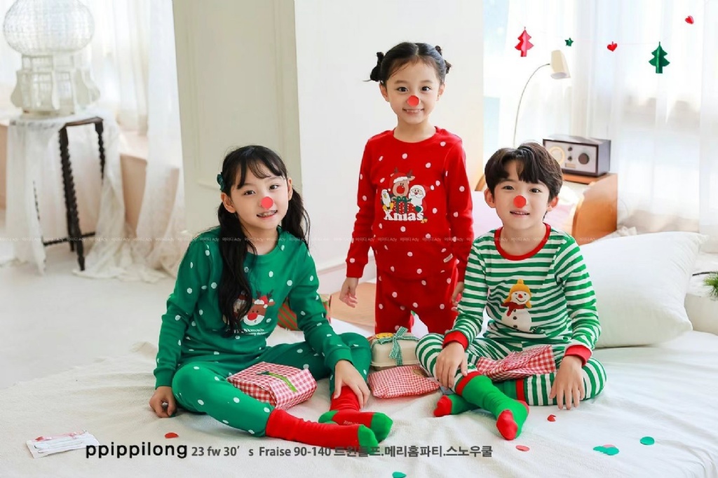 韓國??聖誕節滿版家居服 PPIPPILONG 聖誕套裝