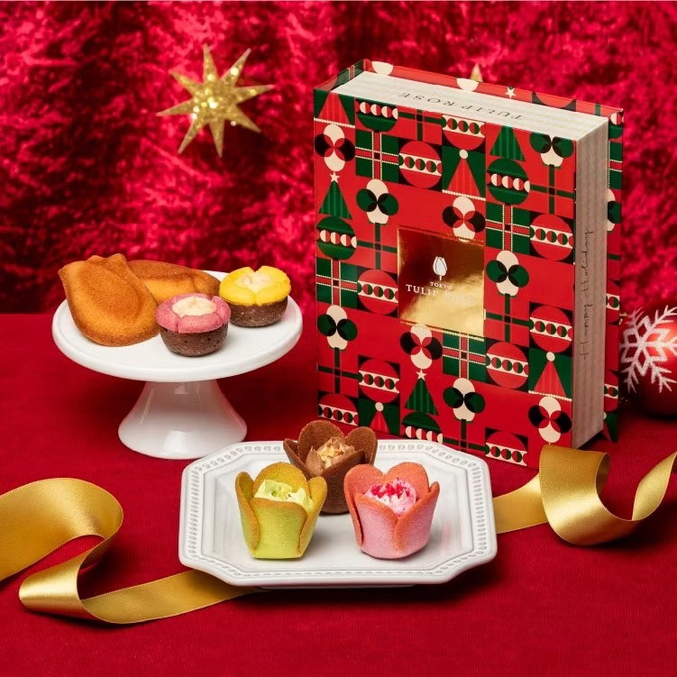 日本??Tulip Rose 期間限定鬱金香玫瑰餅乾