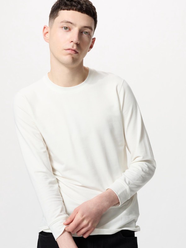 日本??UNIQLO 男款極暖圓領9分袖保暖衣