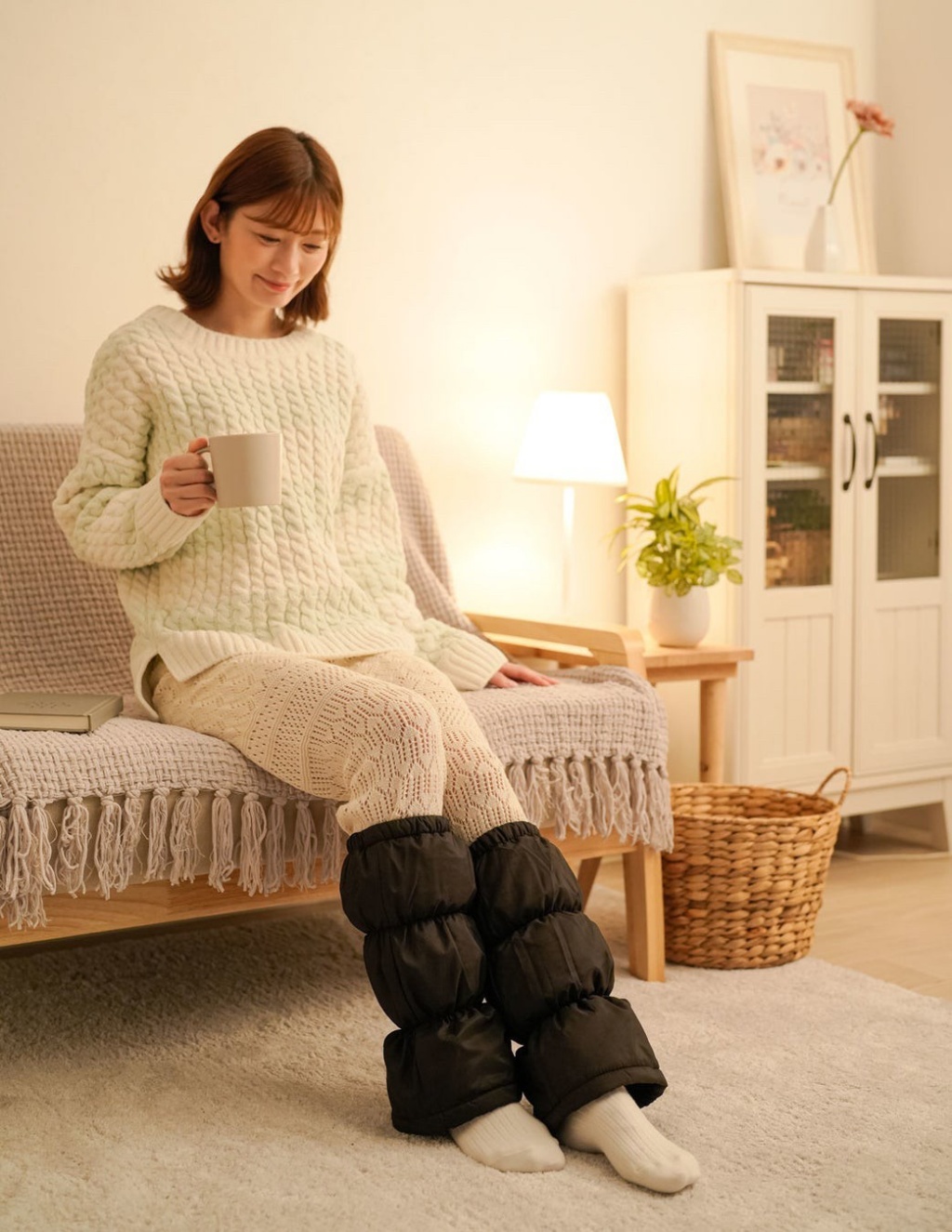 【日本??HOTα保暖腿套】