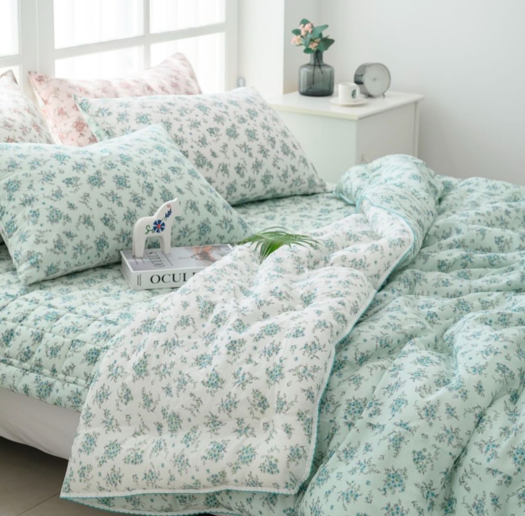 韓國??清晨花語溫柔輕奢冬被