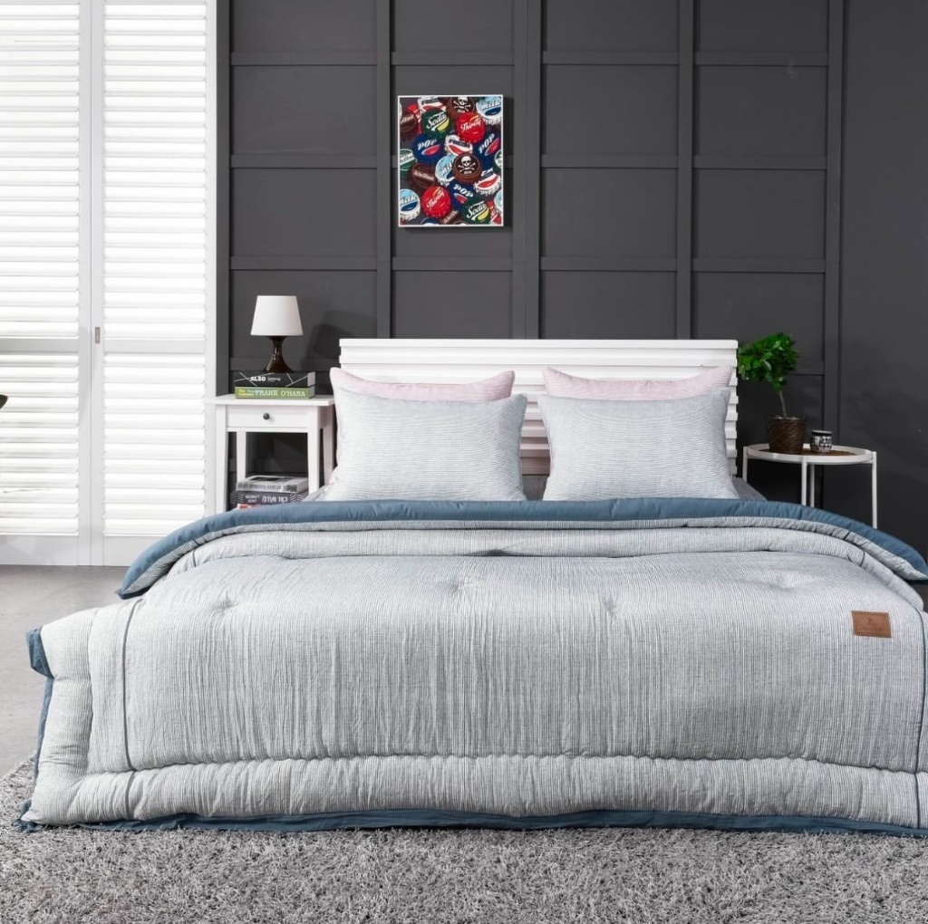 韓國?? 100% 極細纖維 素色四季被