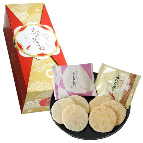 942070 日本??日之出屋製菓2025蛇年限定綜合蝦煎餅禮盒