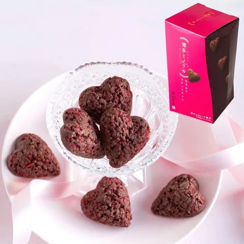 日本??風美庵 博多Minolica あまおう草莓威化脆心巧克力