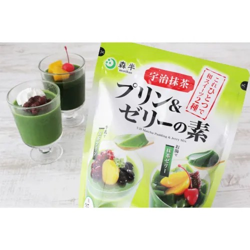 711176日本??森半抹茶布丁&果凍粉（商用500g裝）