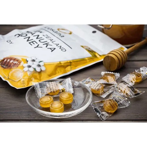 654045日本??COSA 麥蘆卡蜂蜜潤喉糖83g