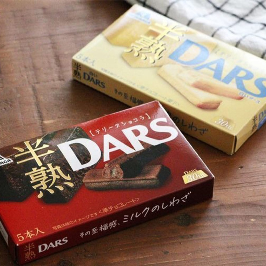 日本??森永製菓半熟DARS巧克力蛋糕5枚入