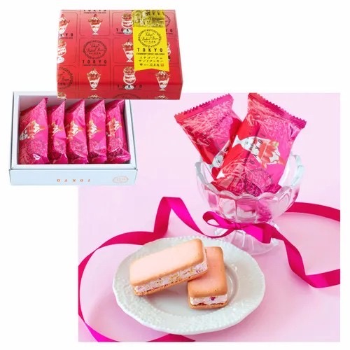日本🇯🇵 東京風美庵 草莓奶油厚夾心三明治餅乾