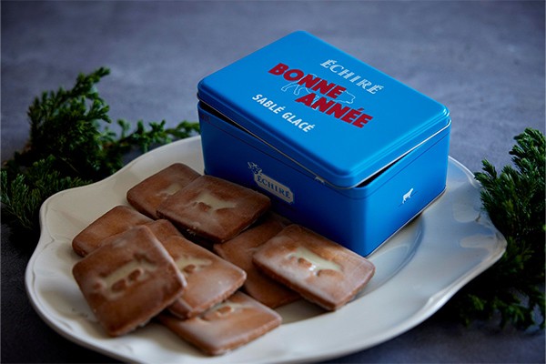 日本??Échiré法式奶油酥餅禮盒「新年冰糖曲奇」10入