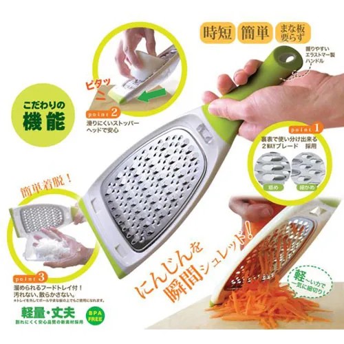 779208日本?? Nonoji不鏽鋼蔬果刨絲器盒