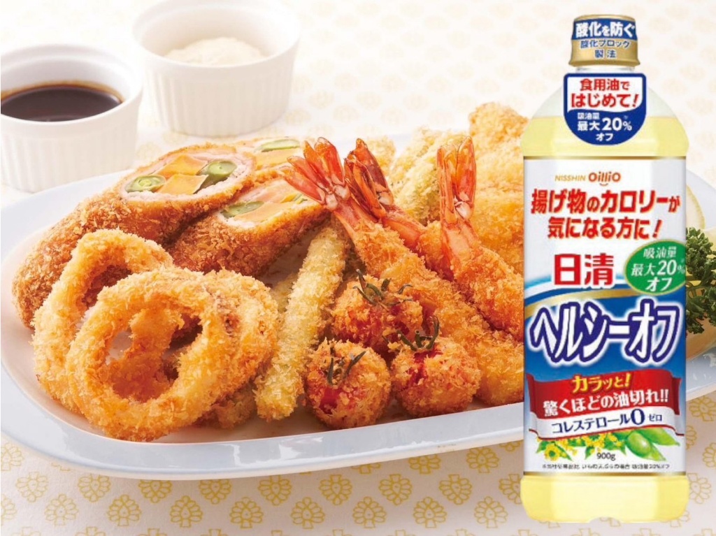 日清大豆油菜籽炸物調和油 900G