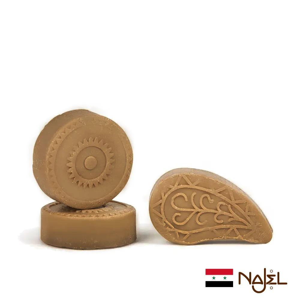 敘利亞Najel 12%月桂油 阿勒坡檀香小皂 2入裝(形狀隨機)