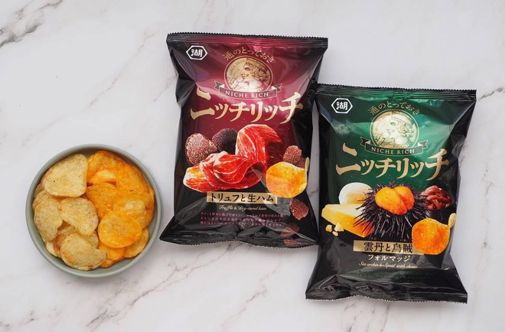 日本限定?? ッチリッチ極致海膽起司?松露牛肉洋芋片70g