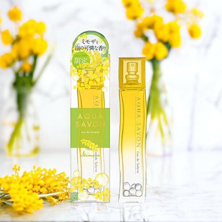 096700日本??Aqua Savon Mimosa含羞草香水淡香水80ml