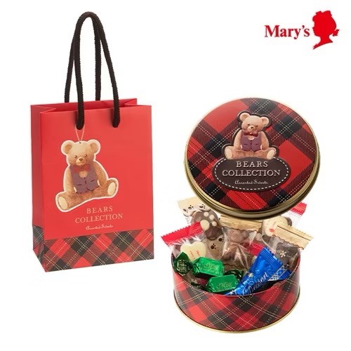 日本🇯🇵Mary’s 小熊巧克力禮盒 BEARS COLLECTION