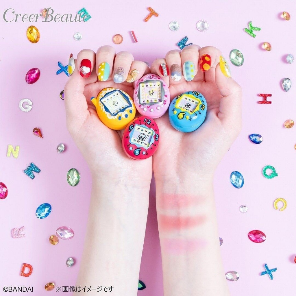 日本萬代BANDAI Tamagocti Lip & Cheek White『電子雞』唇頰膏(款式隨機)