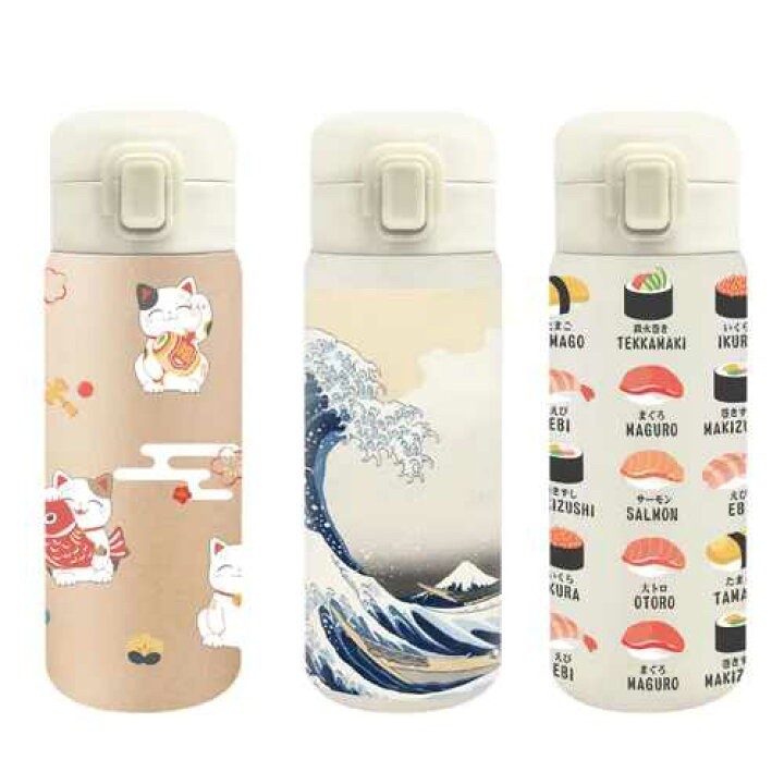 日本🇯🇵 和宝堂 富嶽三十六景 保溫瓶350ml
