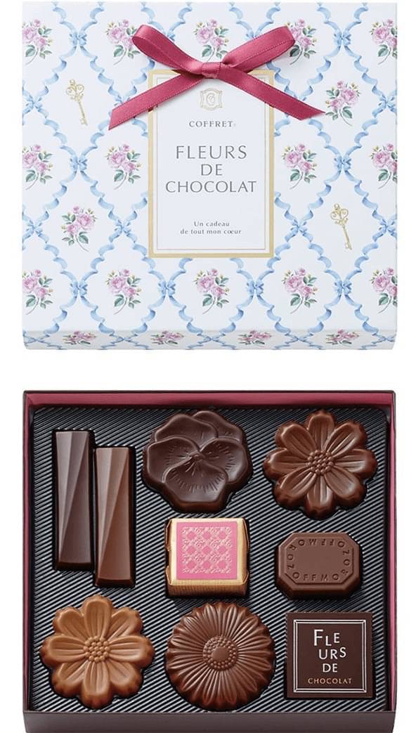 日本??Morozoff情人節限定巧克力之花系列