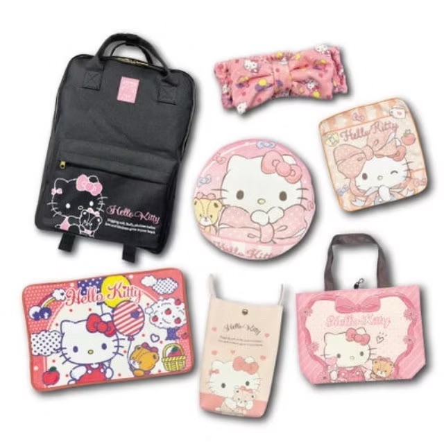 日本??Sanrio 三麗鷗 2025尼龍後背包福袋7件組