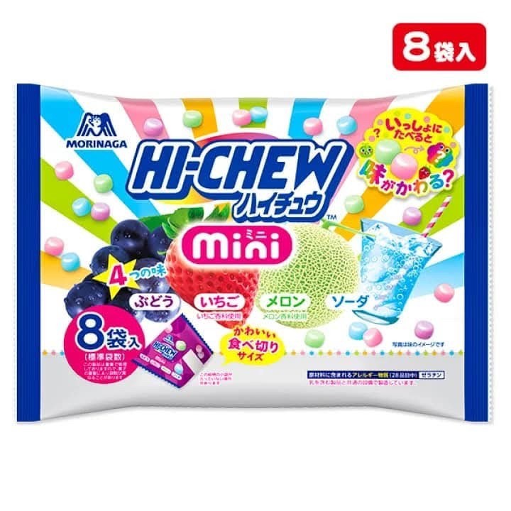 日本??森永mini嗨啾糖(8包入)