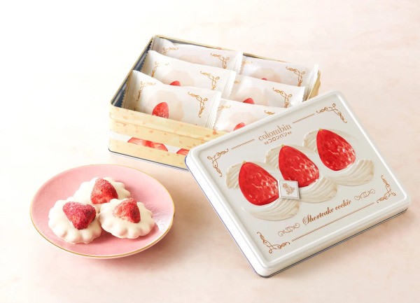 日本🇯🇵Colombin 草莓煉乳餅乾 6入